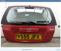 Накладка под номер (бленда) Hyundai Getz 2002-2011 - 21367928