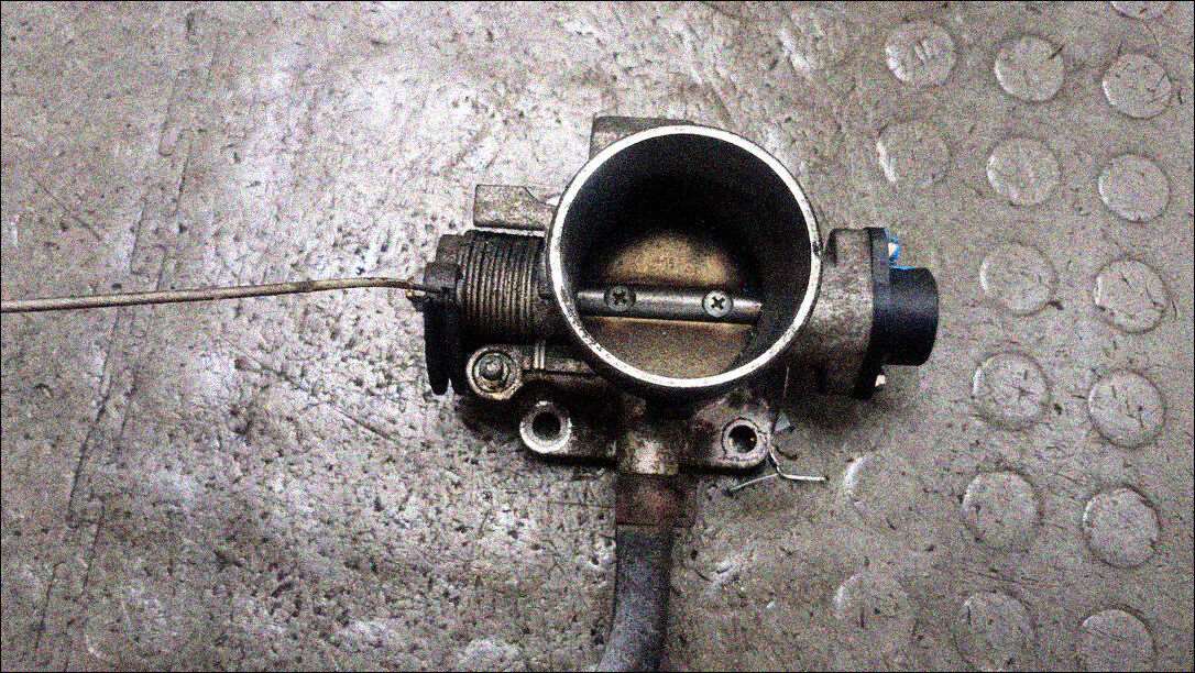 Дроссельная заслонка Kia Rio 2 2005-2011 - 21377922