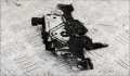 Замок капота Ford Mondeo 3 2000-2007 - 55456375